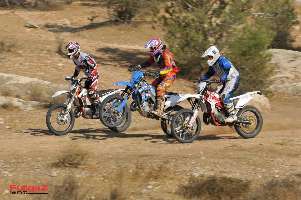 מבחן השוואתי: אופנועי אנדורו 125 סמ"ק