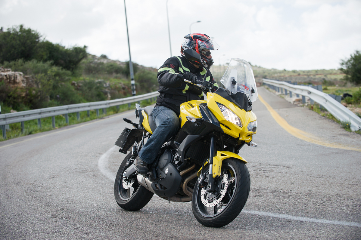 קאוואסאקי ורסיס 650 דור 3 במבחן דרכים