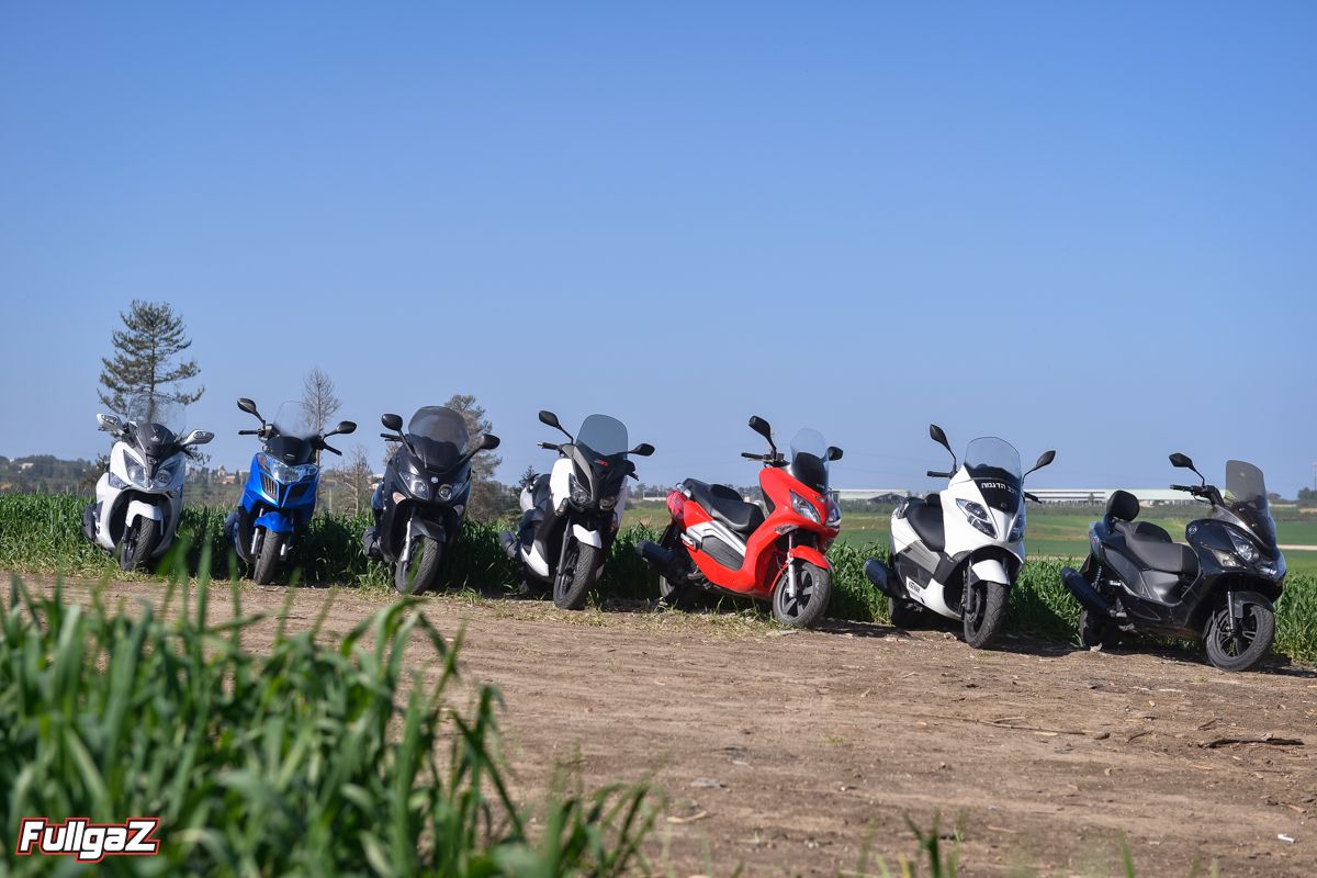 סקירת שוק: קטנועי 250 סמ"ק