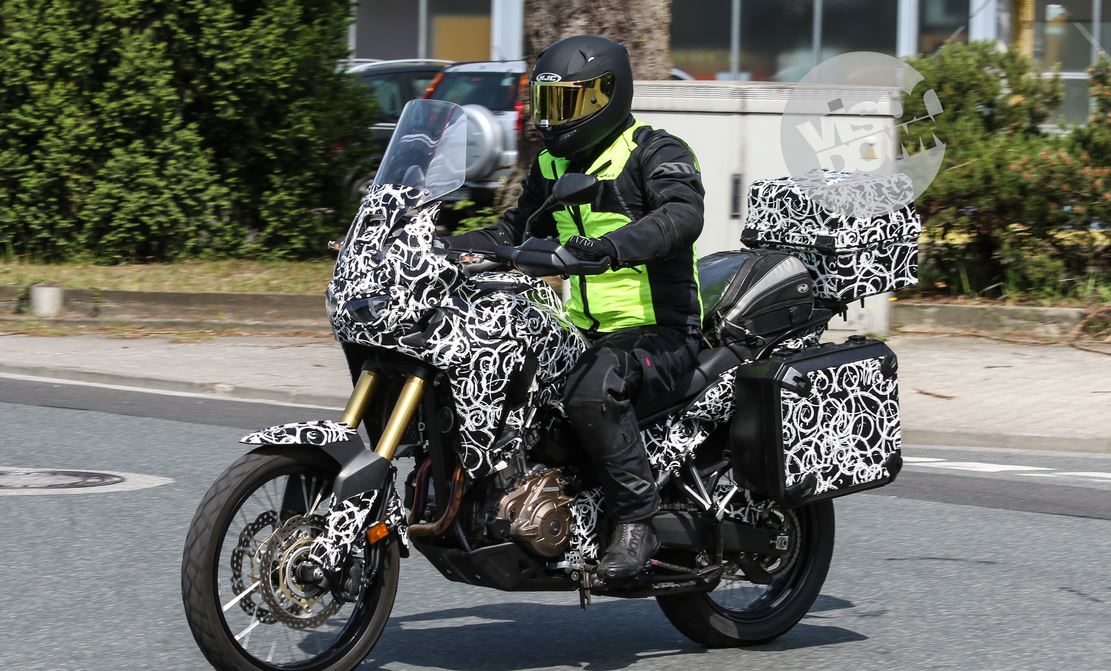 הונדה CRF1000L: תמונת ריגול ראשונה