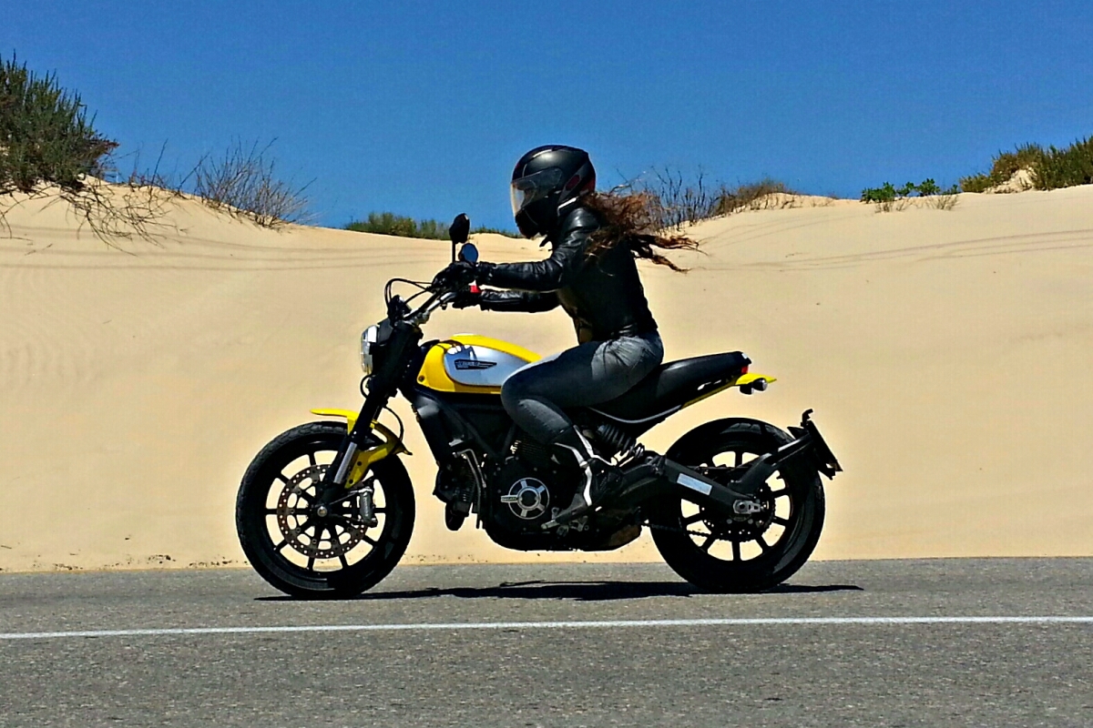 יום הרוכבת על דוקאטי סקרמבלר