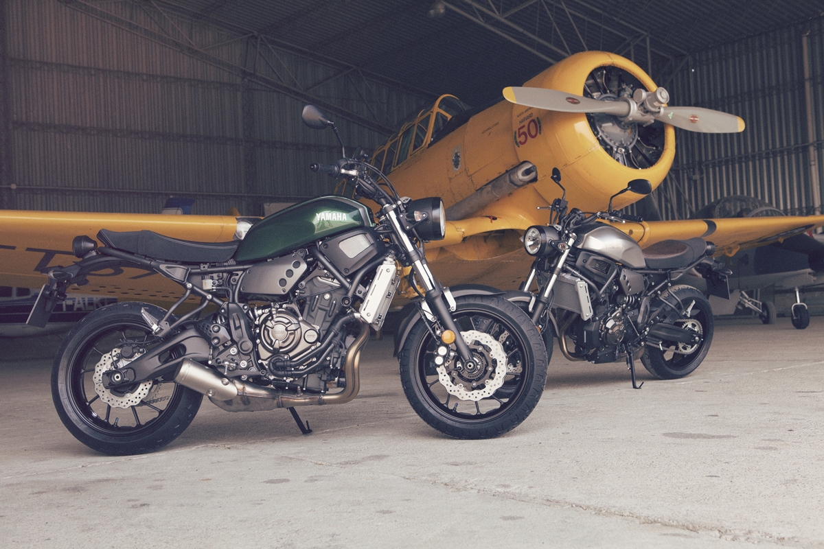 ימאהה XSR700 – רטרו על בסיס MT-07
