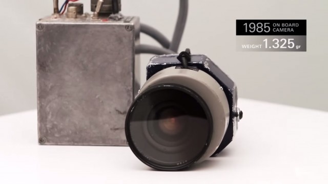 מצלמת און-בורד ב-1985