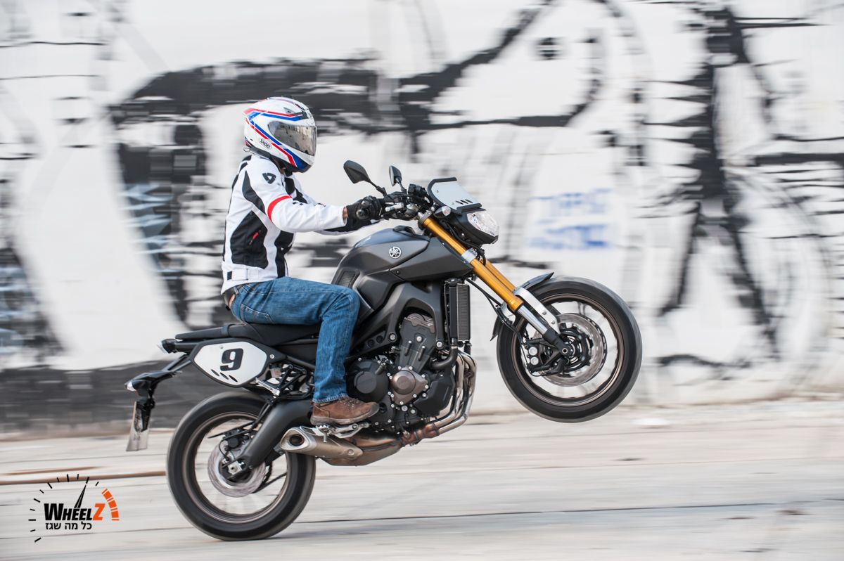 רכיבה ראשונה: ימאהה MT-09 ספורט טרקר