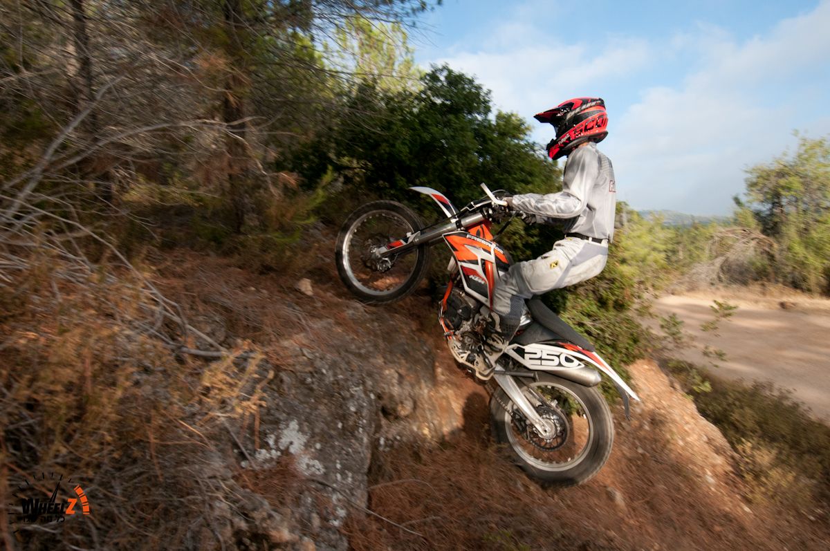 ק.ט.מ פרירייד 250R במבחן – הפרירייד האמיתי