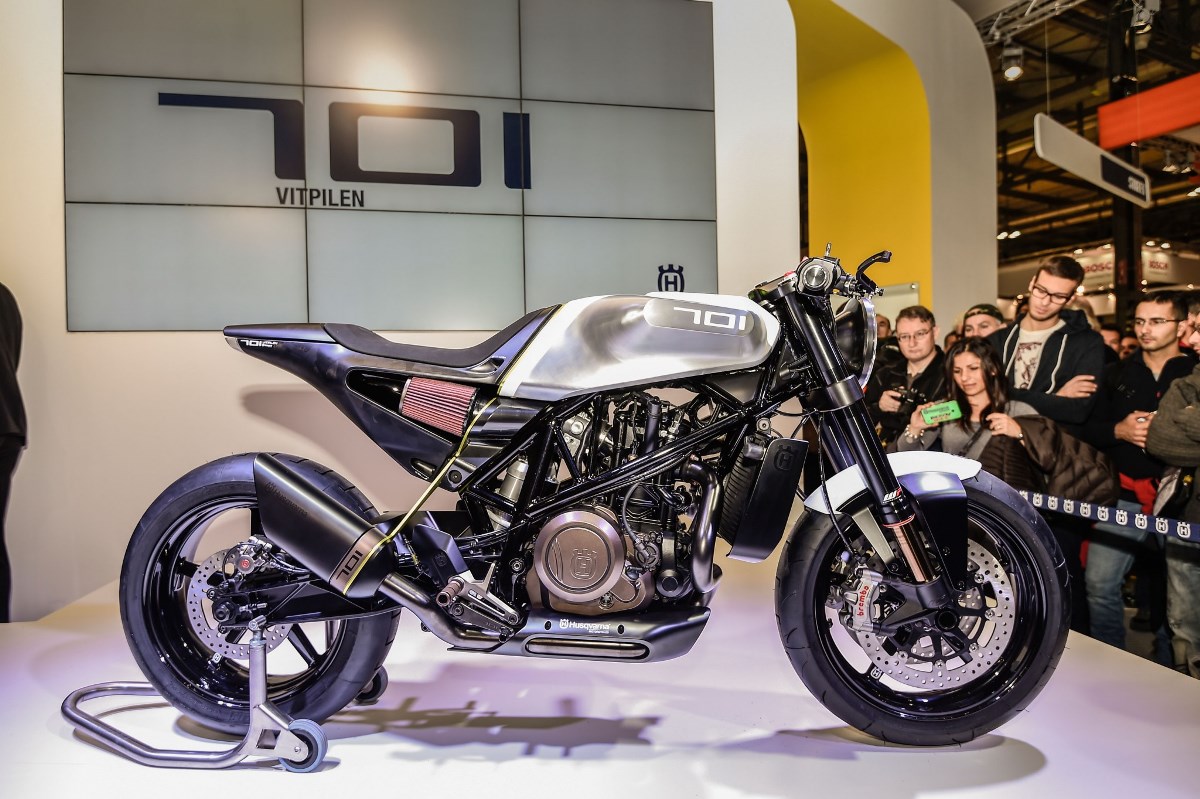 הוסקוורנה 701 VITPILEN – קפה רייסר קונספט