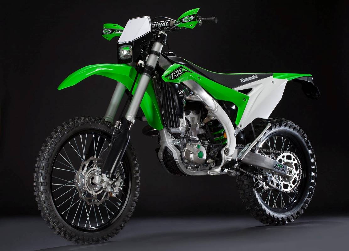 קוואסאקי KX-F – עכשיו כאנדורו ברישוי צהוב