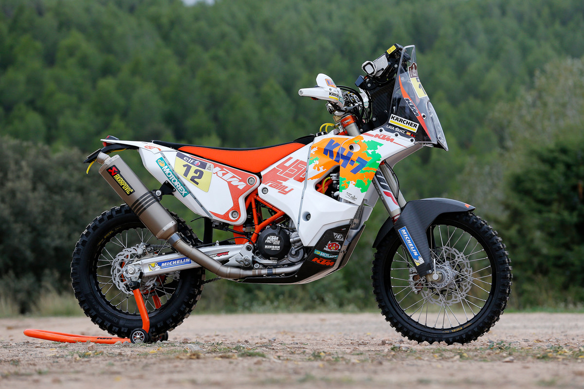 דקאר 2016 – האופנועים