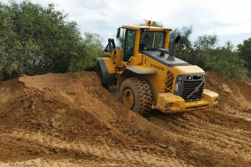 מסלול המוטוקרוס באשקלון נהרס ושוטח