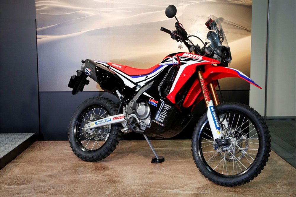 הונדה: CRF250 ראלי מתקרב לייצור