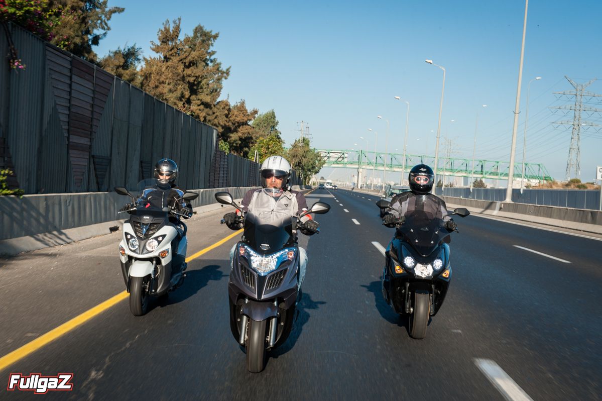 מבחן השוואתי: קטנועי 125 סמ"ק 'מנהלים זוטרים'