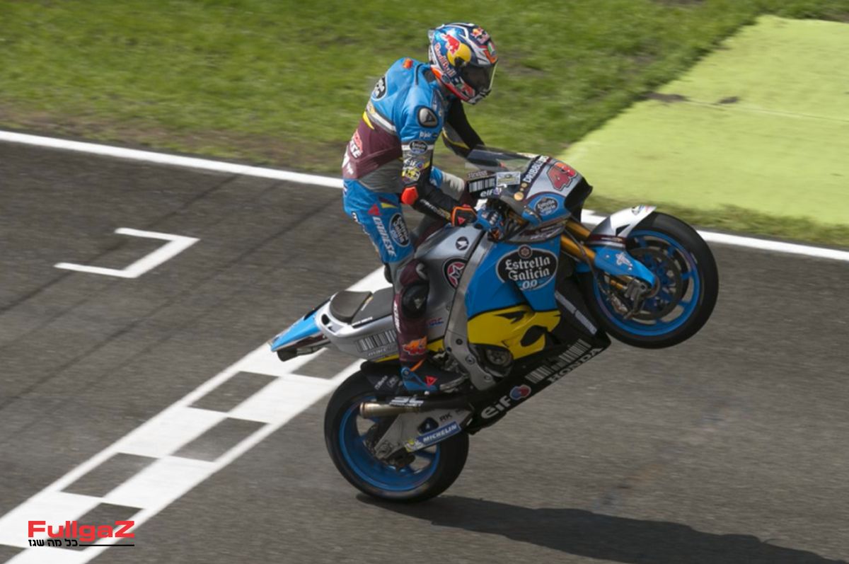 MotoGP: בלגן באסן הגשומה