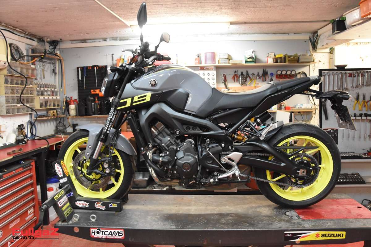 איך שיפרנו בולמים של MT-09 בתקציב נמוך