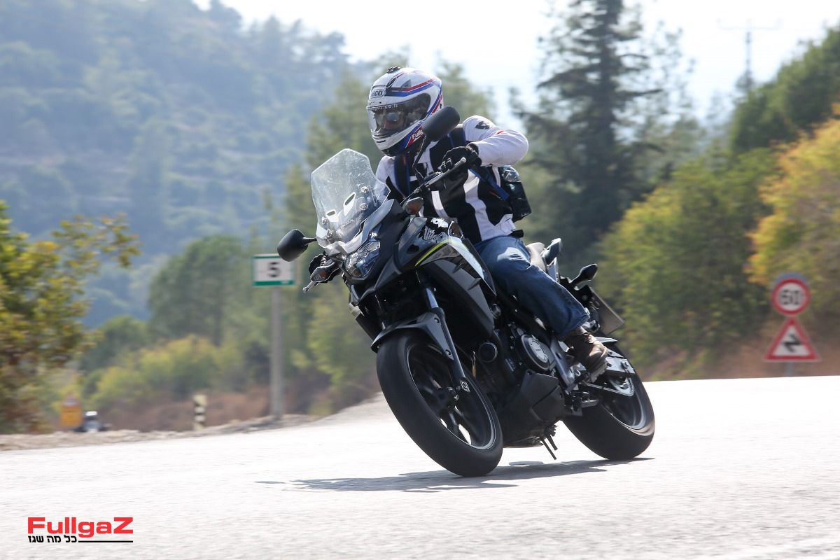 רכיבה ראשונה: הונדה CB500X דגם 2016