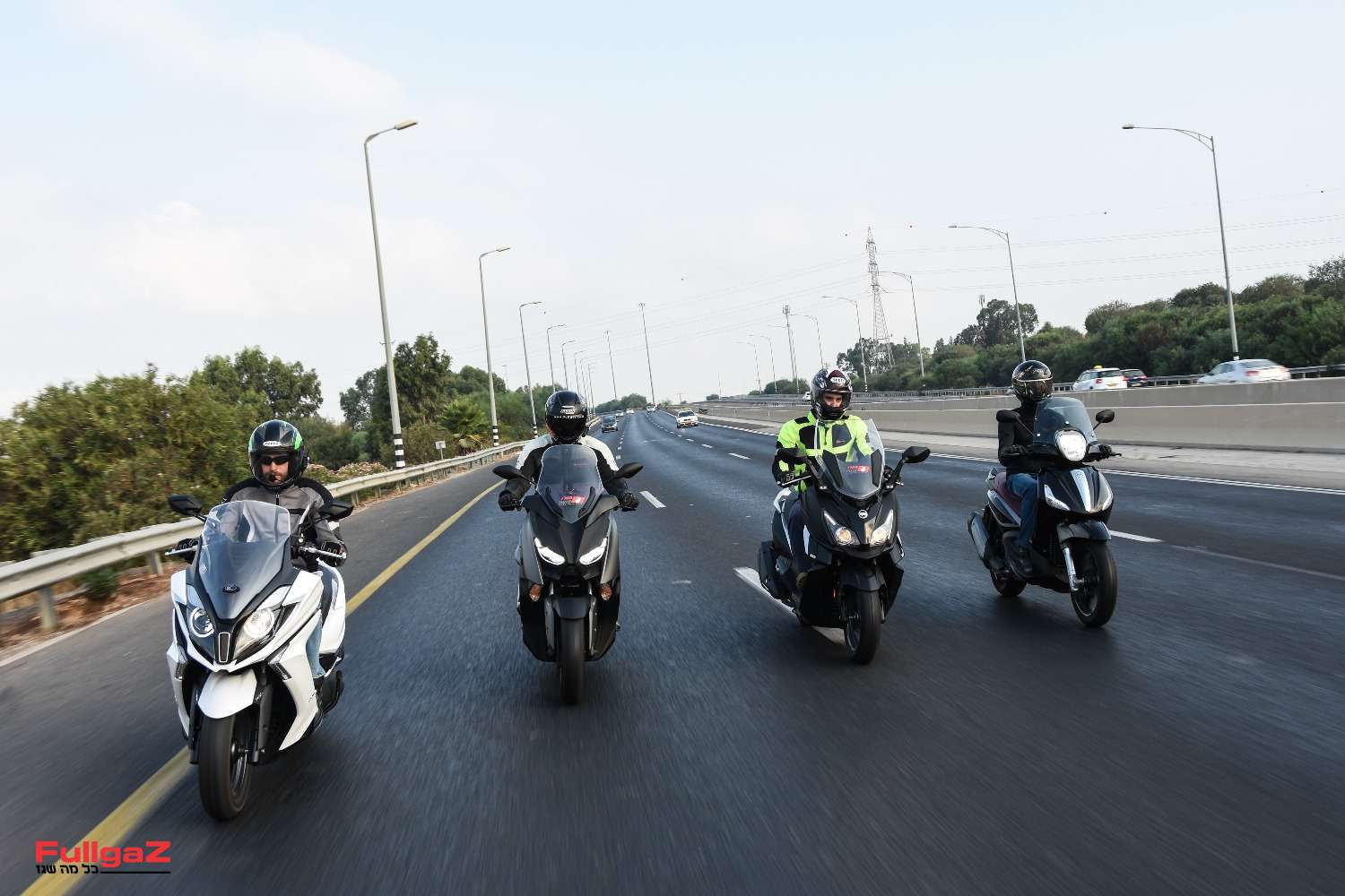 מבחן השוואתי: קטנועי 300 סמ"ק