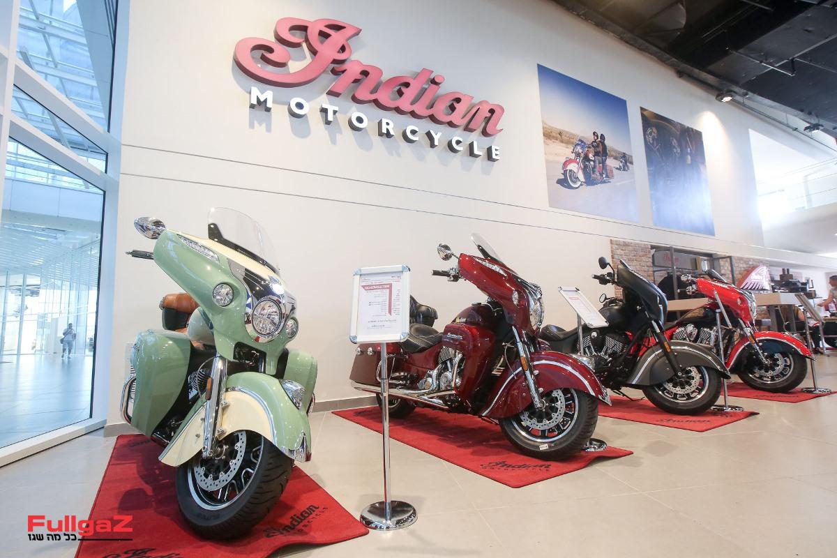 השקה מקומית: אופנועי אינדיאן בישראל