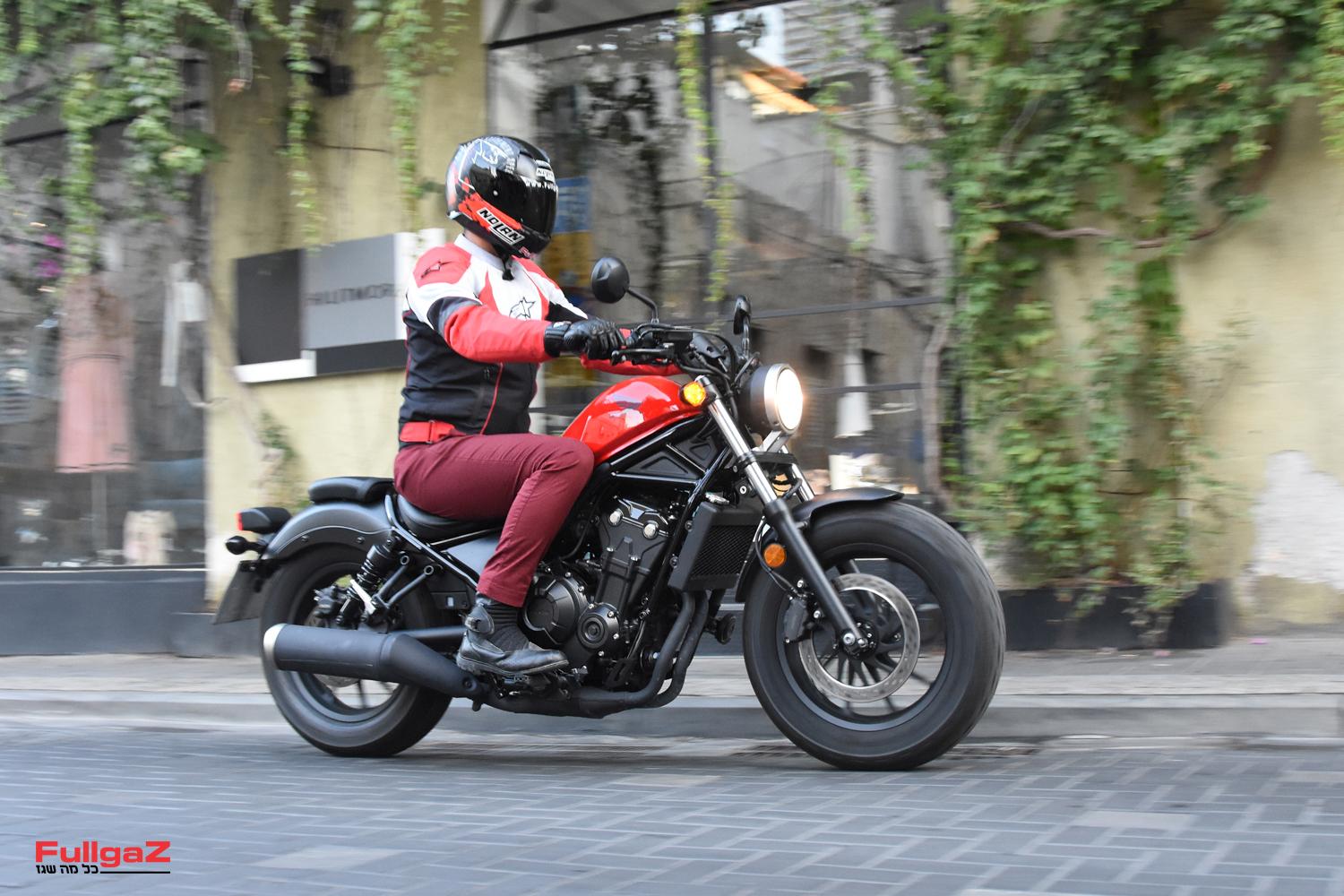 רכיבה ראשונה: הונדה רבל 500 Rebel