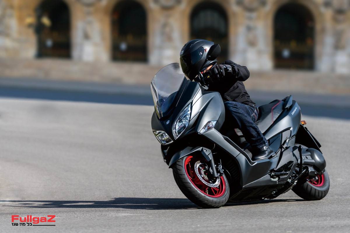 חדש בארץ: סוזוקי בורגמן 400 בגרסה החדשה