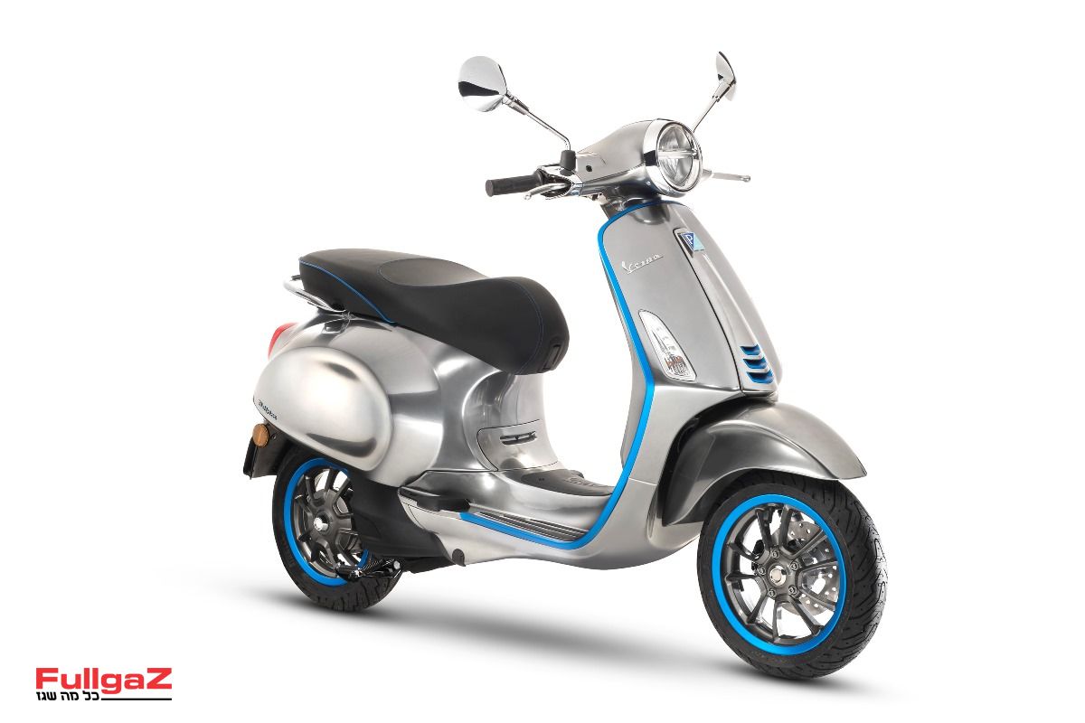 קטנוע חשמלי חדש וסדרתי לווספה