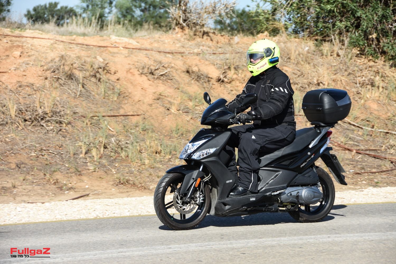 רכיבה ראשונה: קימקו אג'יליטי סיטי 125