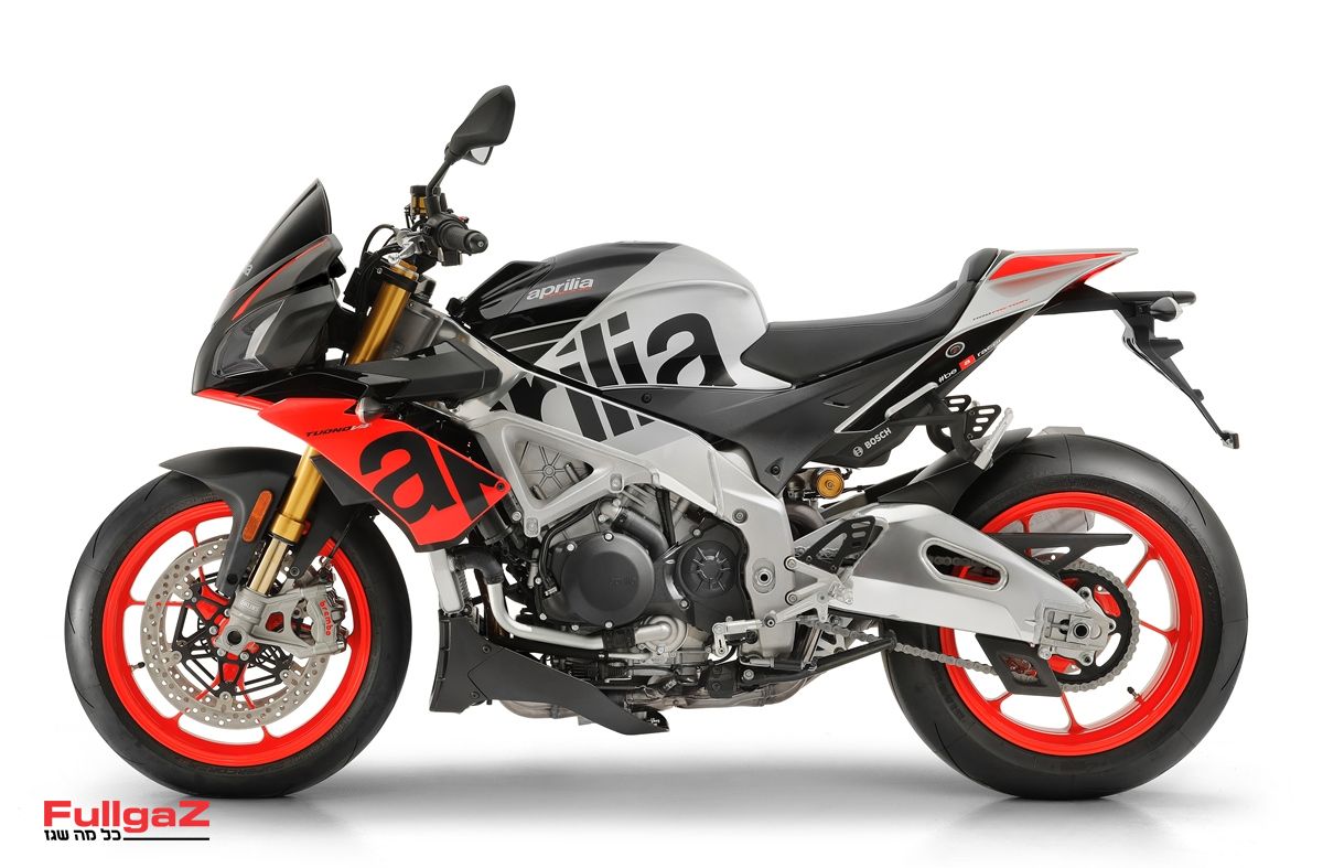 אפריליה: הטואונו V4 מקבל בולמים סמי-אקטיביים