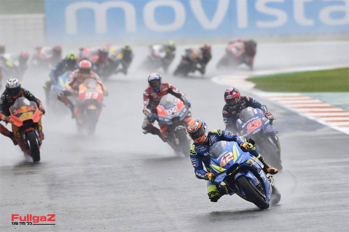 MotoGP ולנסיה: בחסדי ארובות השמיים