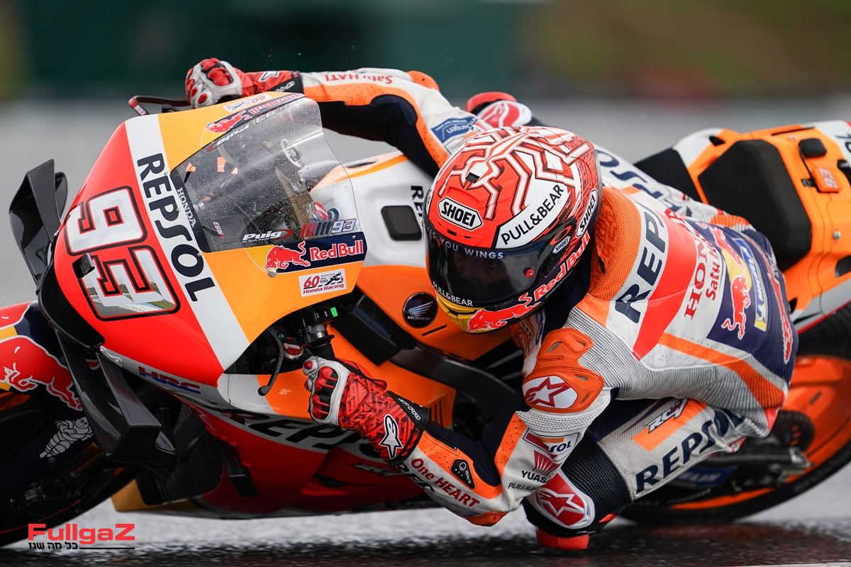 MotoGP ברנו: לרכוב על המים