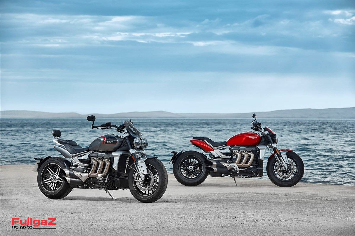 טריומף: שני דגמים סדרתיים לרוקט 3 האימתני