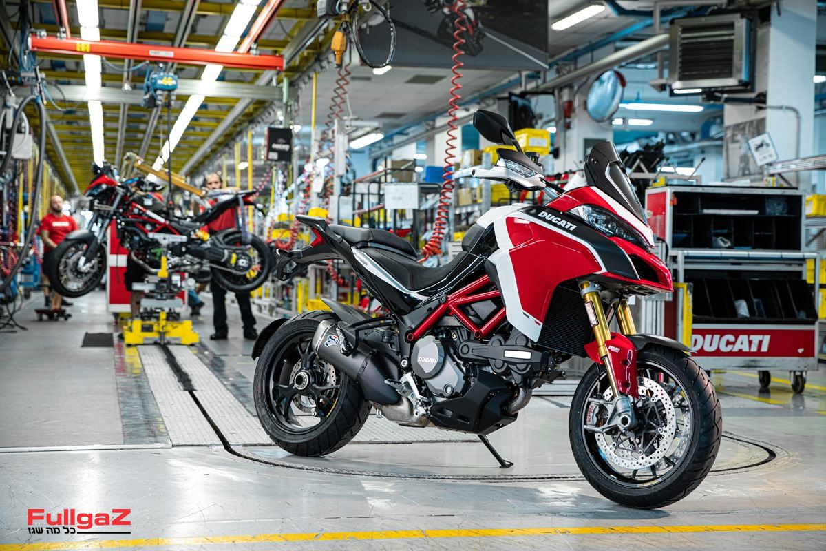 דוקאטי: חוגגים 100 אלף מולטיסטראדה