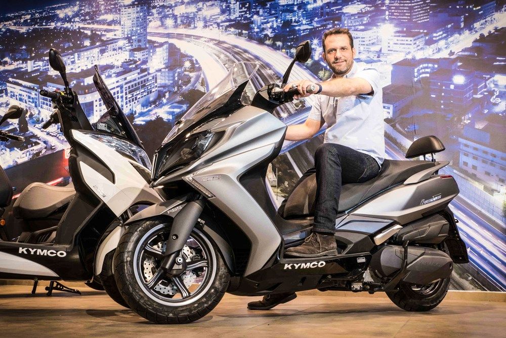 קימקו דאונטאון 350i: ישראל מובילה במכירות באסיה