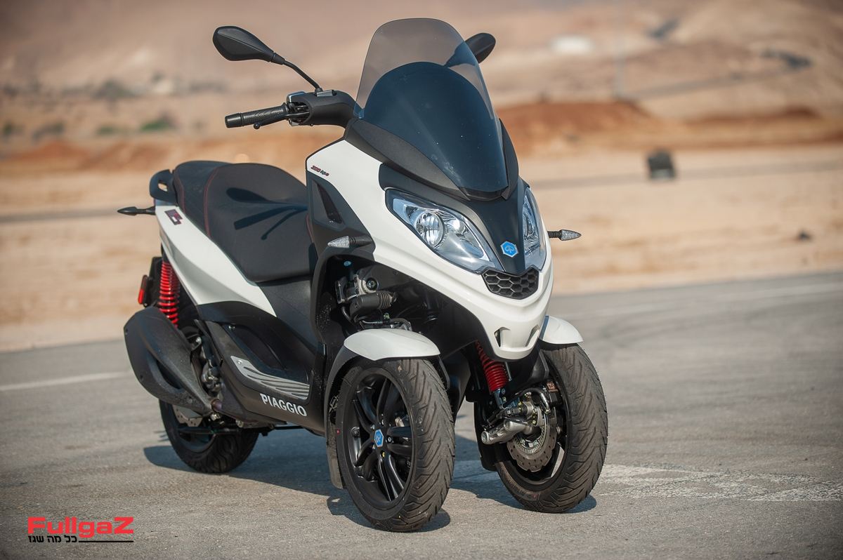 פיאג'ו MP3 300 במבחן ארוך טווח – דיווח ראשון