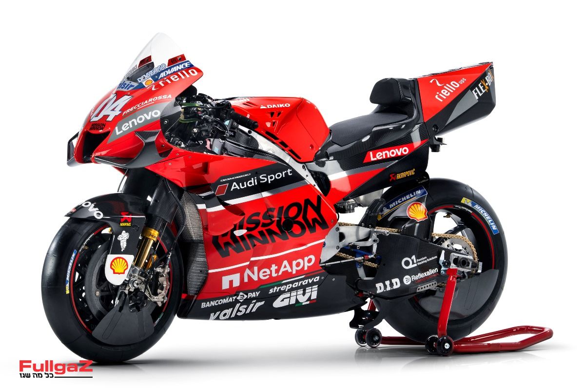 דוקאטי: נחשף אופנוע ה-MotoGP של 2020