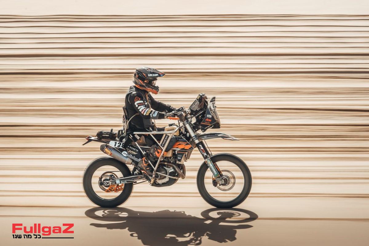 השראה: רוכב משותק סיים את ראלי אפריקה-אקו