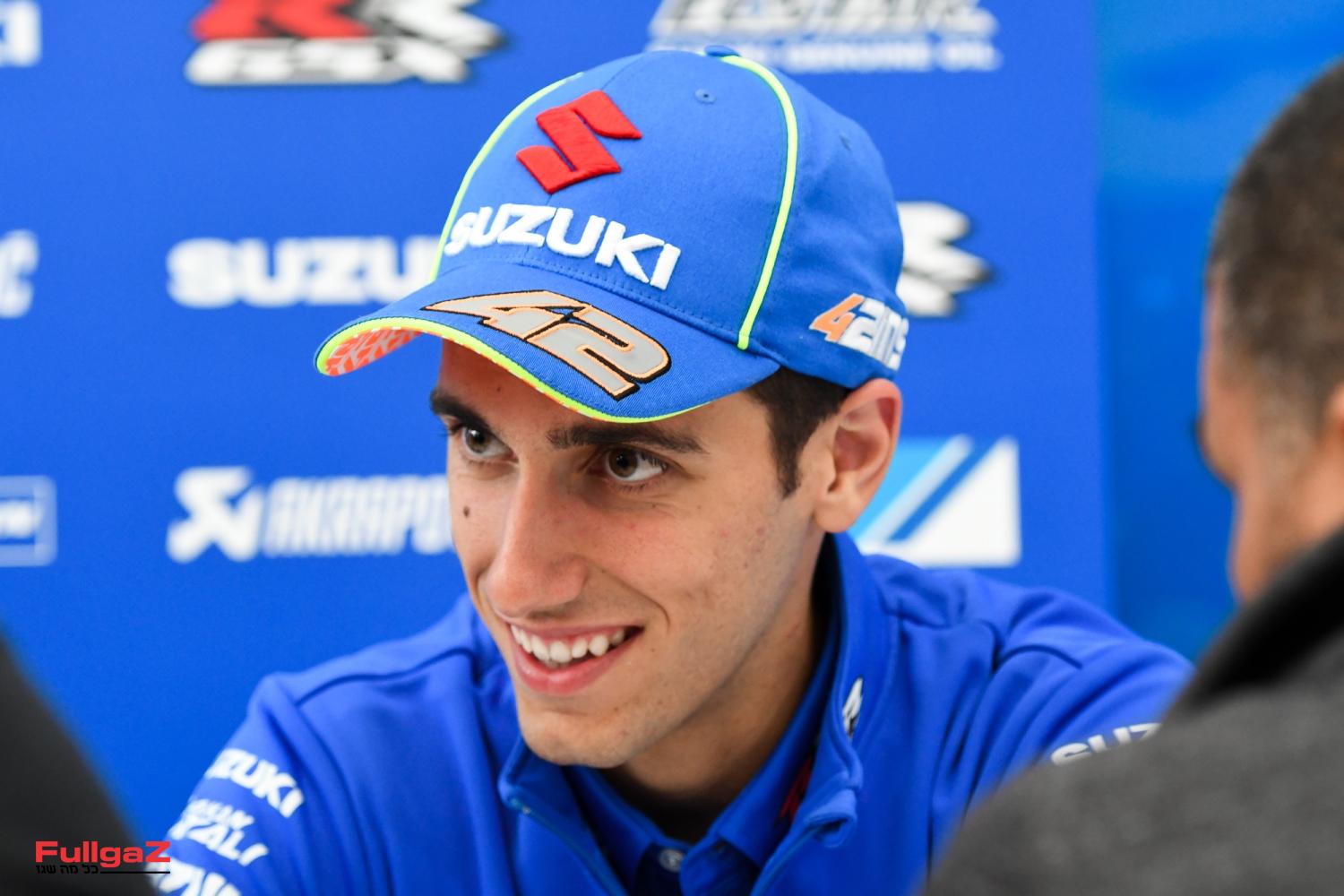 MotoGP: אלכס רינס חותם לשתי עונות נוספות בסוזוקי