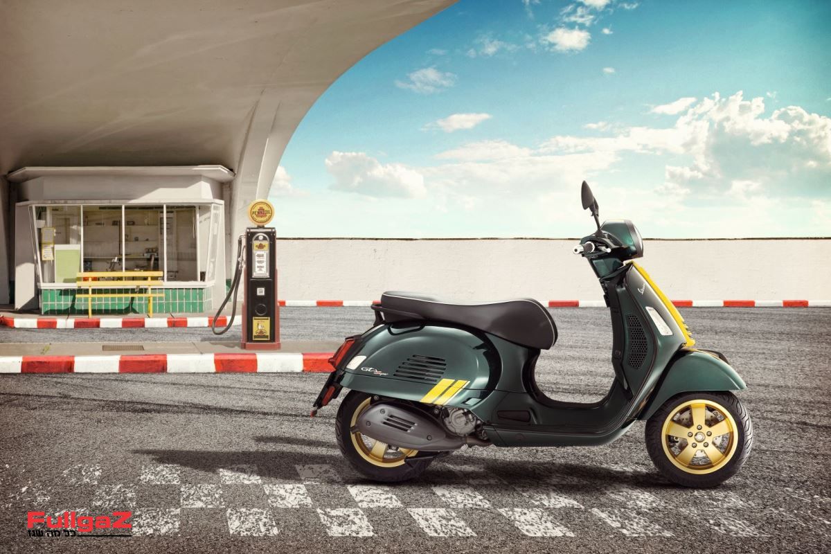 חדש בארץ: וספה GTS 300 בגרסת הומאז' למרוצים