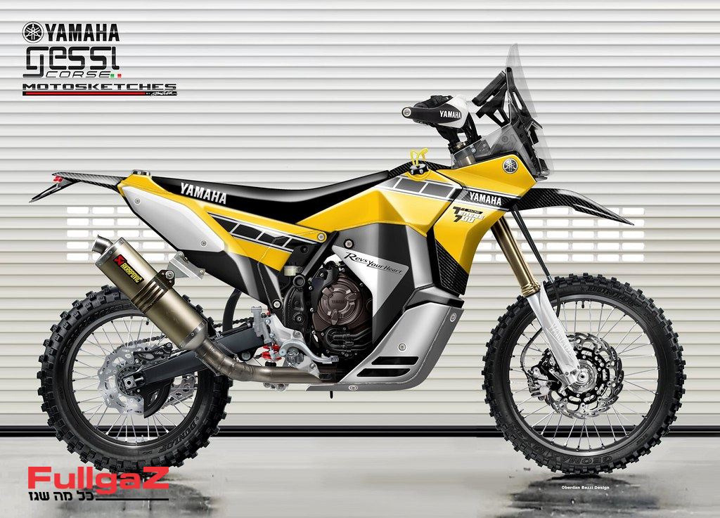 ימאהה טנרה 700 Rally Racer: מקונספט למציאות
