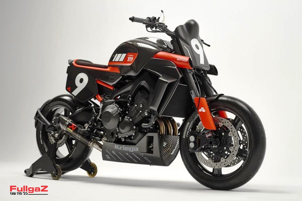 ימאהה: ה-MT-09 וה-XSR900 מקבלים קיט קרבון