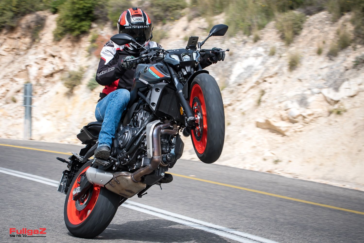 ה-MT-07 הוא מכונת ווילי'ז מעולה