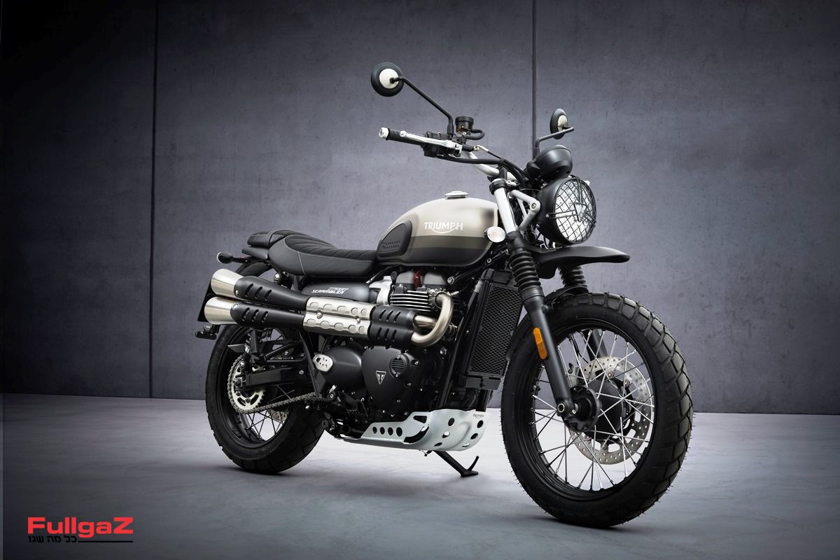 טריומף: הסטריט סקמבלר מתעדכן ומקבל גרסה חדשה