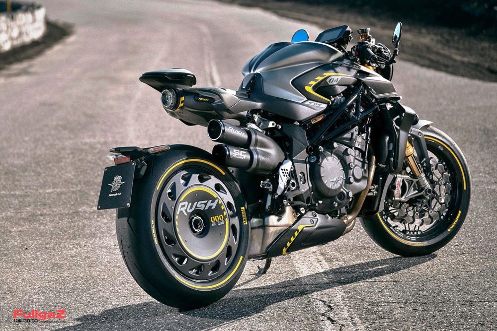 MV אגוסטה: ה-RUSH האקזוטי מתעדכן