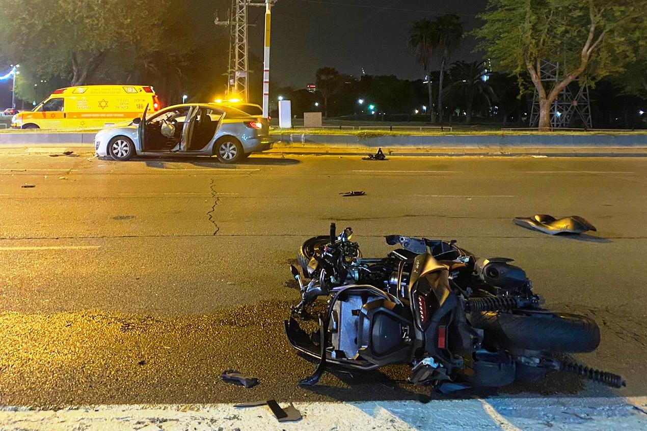 באפריל: 12 הרוגים על דו-גלגלי