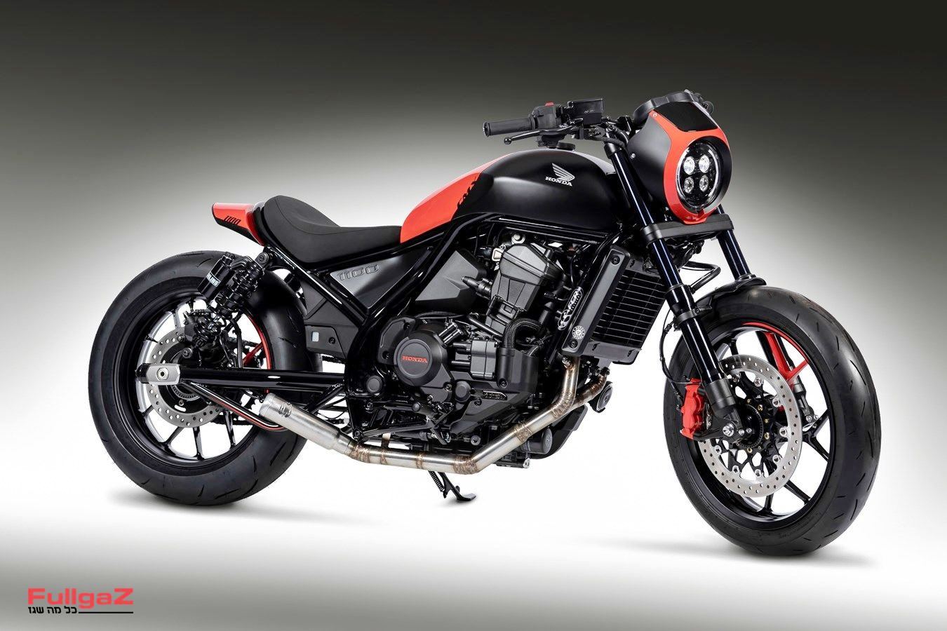 מיוחד: הונדה CMX1100 רבל מדוגמים