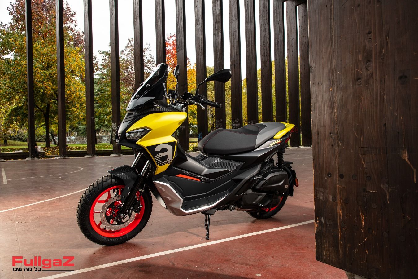 חדש בארץ: אפריליה SR GT בשני נפחים