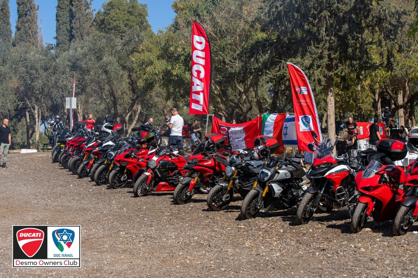 גלריה: טיול סוף השנה של מועדון רוכבי דוקאטי