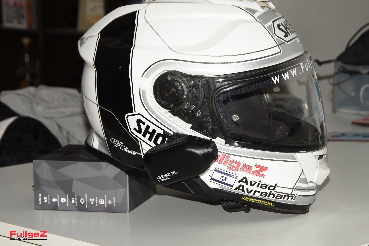 ציוד במבחן: מצלמת דרך ואקסטרים GHOST XL לקסדה