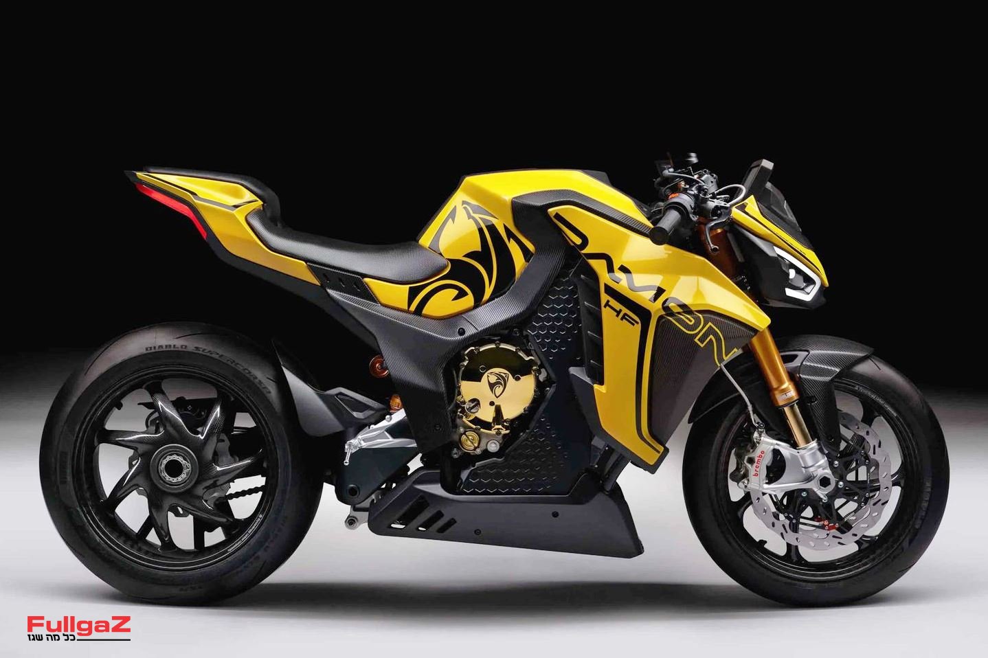 דיימון: סטריטפייטר חשמלי עם 200 כוחות סוס