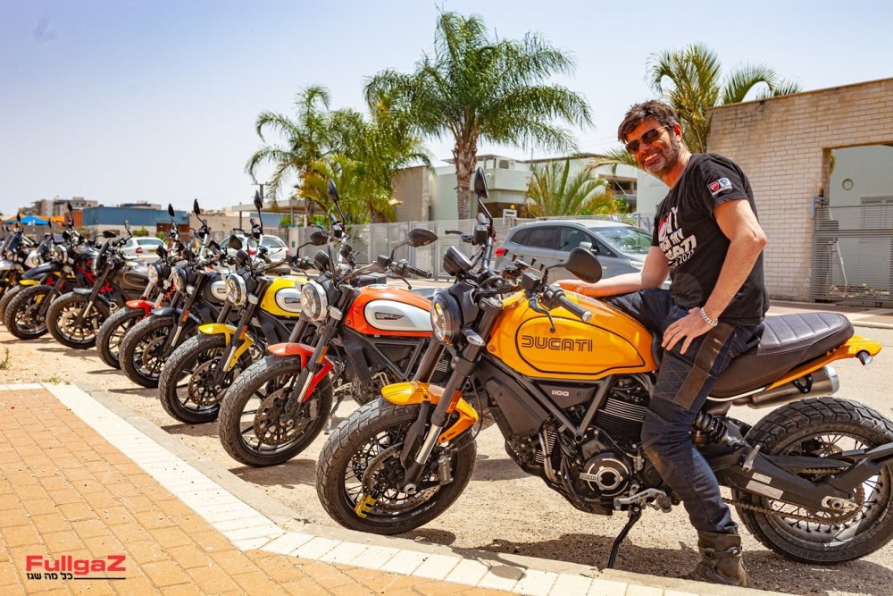 פיצה בוטיק ודוקאטי סקרמבלר