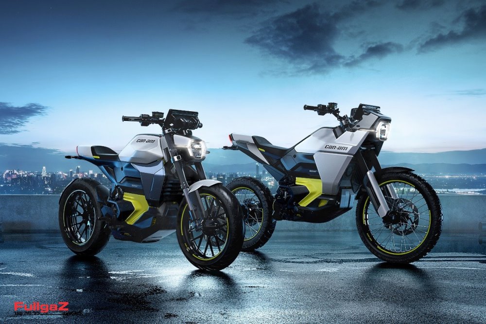 קאן-אם: שני אופנועים חשמליים חדשים