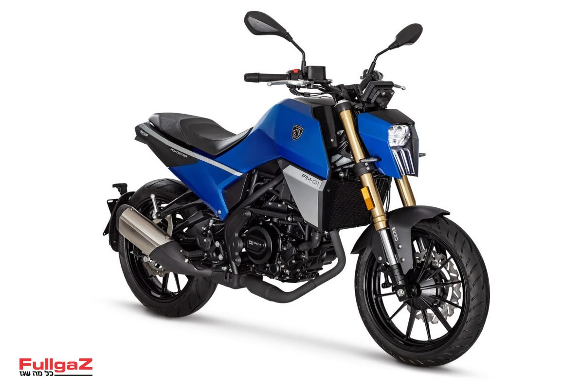 פיג'ו מציגה את ה-PM-01 – אופנוע חדש בשני נפחים