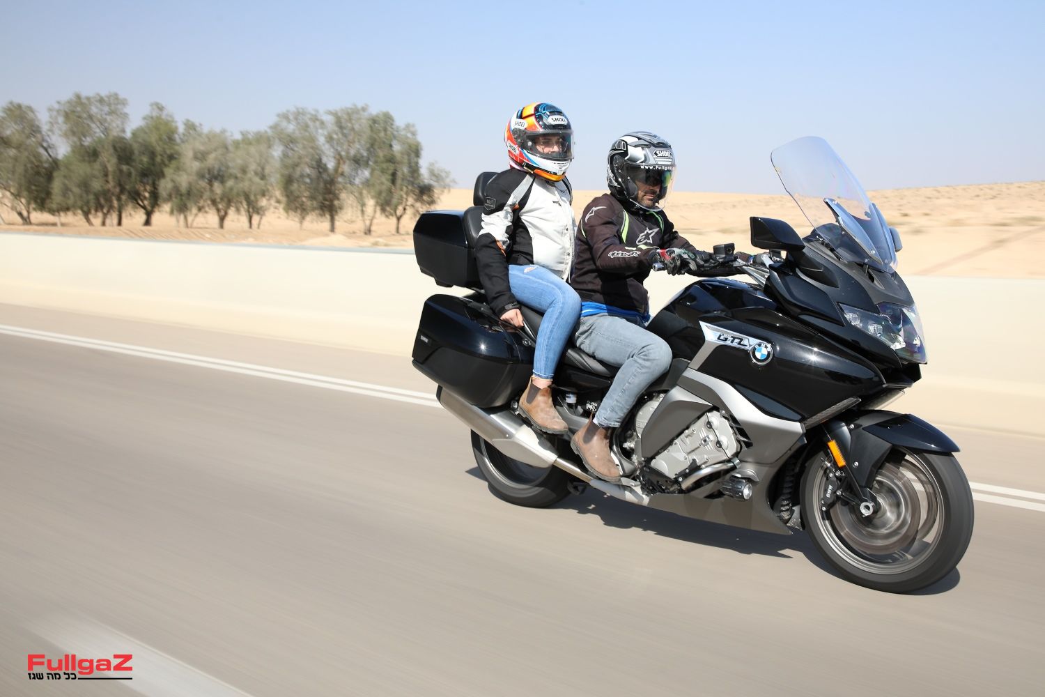 רכיבה ראשונה: ב.מ.וו K 1600 GTL – ספינת תיור